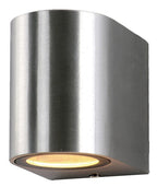 LED Wall Lamp, Polished Metal, 1 Socket, Max 35W — image 1