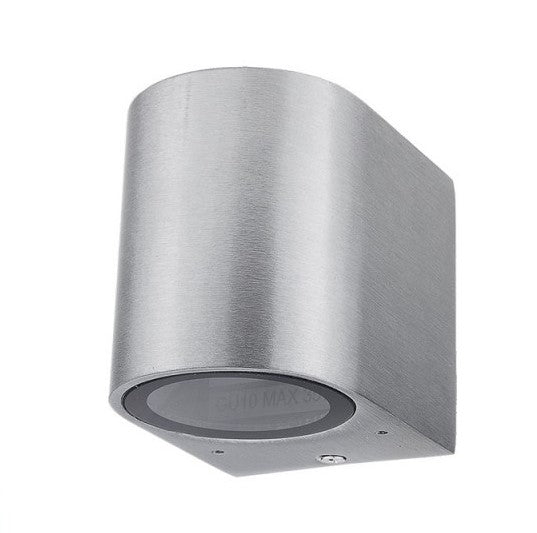 LED Wall Lamp, Polished Metal, 1 Socket, Max 35W — image 2