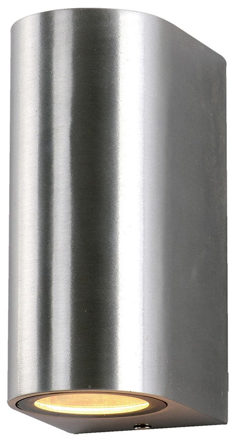 LED Wall Lamp, Polished Metal, 2 Sockets, Max 35W — image 1