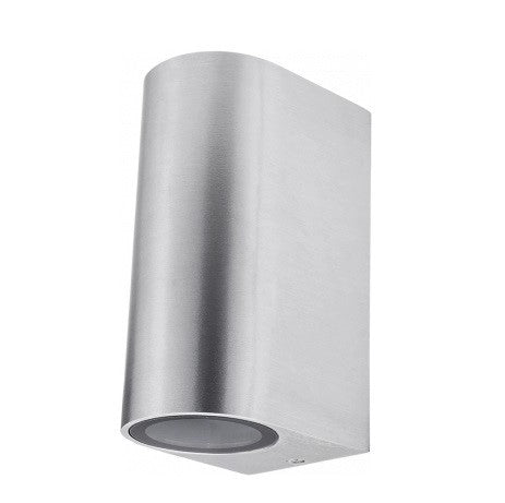 LED Wall Lamp, Polished Metal, 2 Sockets, Max 35W — image 2