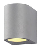 LED Wall Lamp, Silver, Cylinder, 1 Socket, Max 35W — image 1