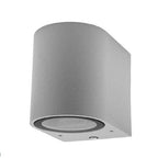 LED Wall Lamp, Silver, Cylinder, 1 Socket, Max 35W — image 2