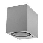 LED Wall Lamp, Silver, Square, 1 Socket, Max 35W — image 2