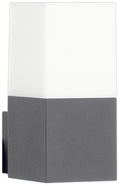 LED Wall Light, Dark Grey, 1 Socket, Max 16W — image 1