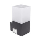 LED Wall Light, Dark Grey, 1 Socket, Max 16W — image 2