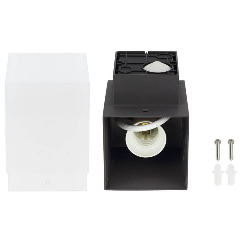 LED Wall Light, Dark Grey, 1 Socket, Max 16W — image 3