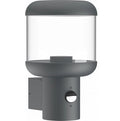 LED Wall Lamp, Up, Dark Grey, PIR Sensor — image 1
