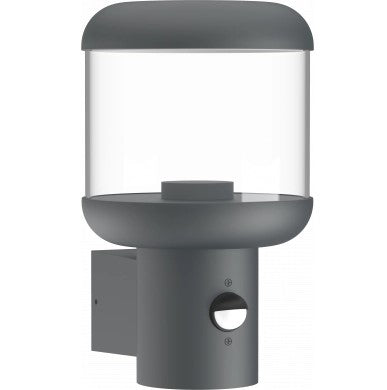 LED Wall Lamp, Up, Dark Grey, PIR Sensor — image 1