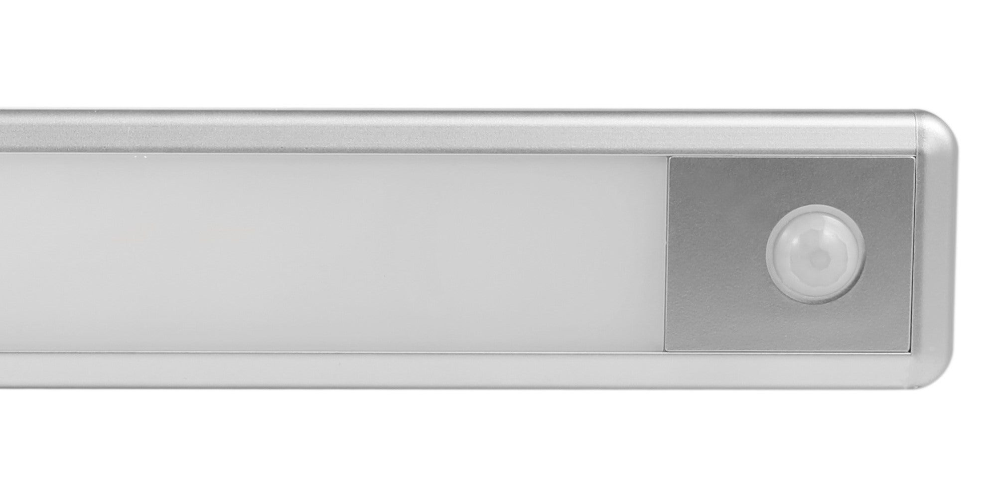 LED Cabinet Light, Slim Fit, White Body, PIR Sensor, 3.5W, Warm Light — image 1
