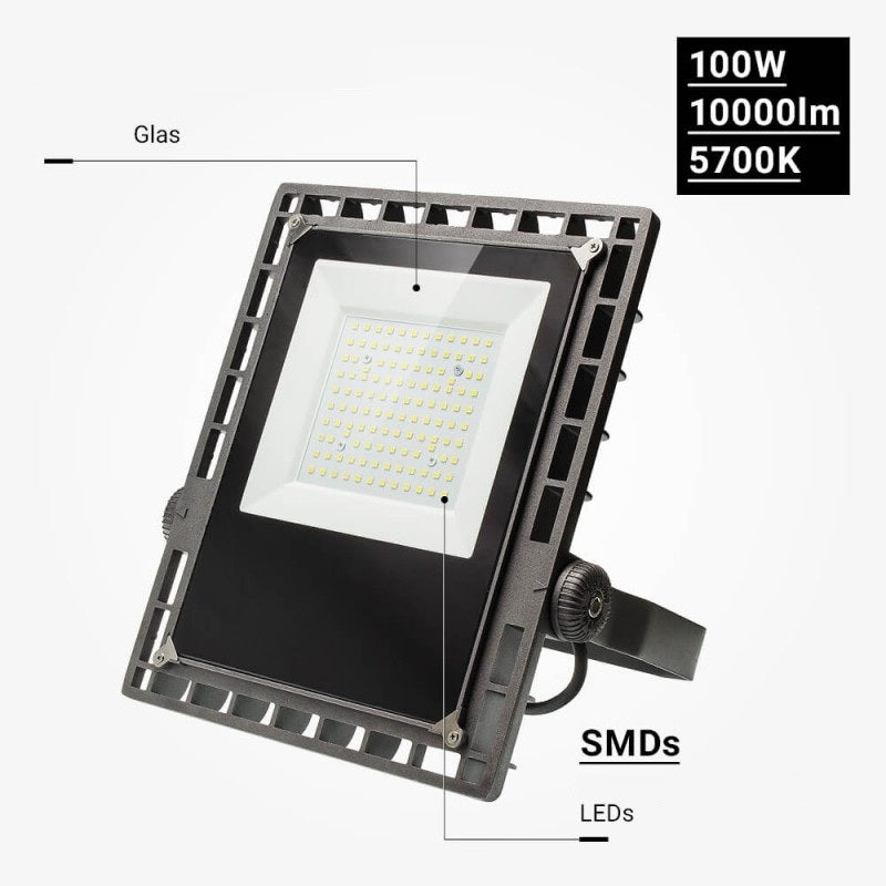 LED Stadium Floodlight, 100W, White Light — image 3