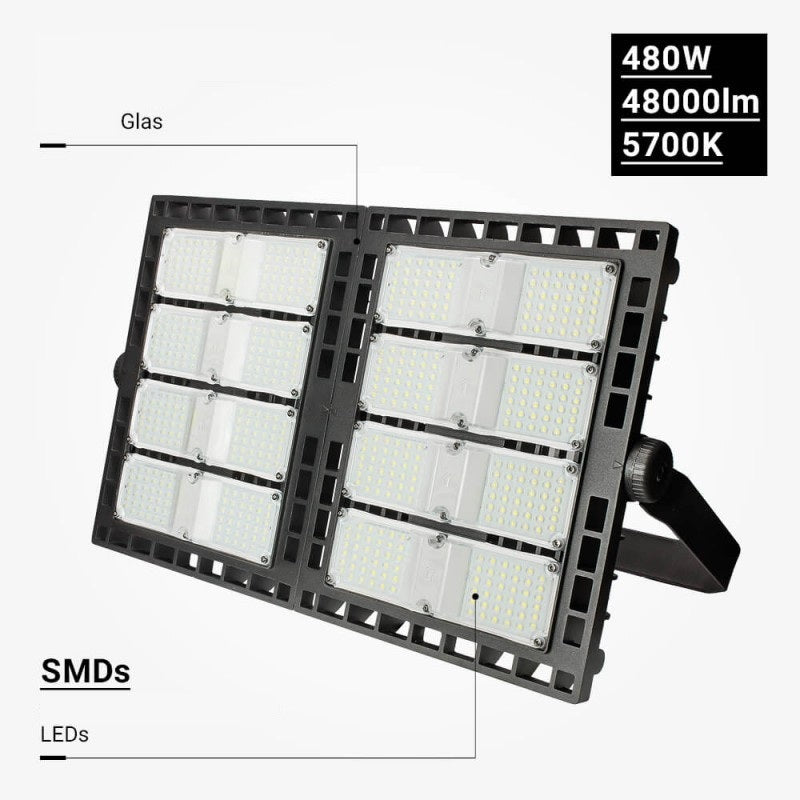 LED Stadium Floodlight, 480W, White Light — image 4