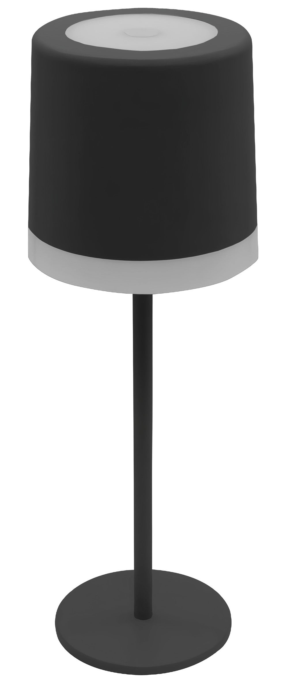 LED Rechargeable Table Lamp, 2.5W, Chrome — image 1