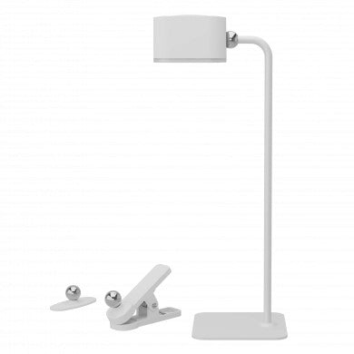 LED Table Lamp, 3W, Multifunctional, Wireless Charging, White Body, CCT Light — image 1