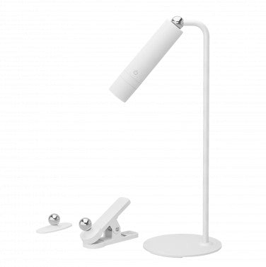 LED Table Lamp, 3W, Multifunctional, Wireless Charging, White Body, Neutral Light — image 2