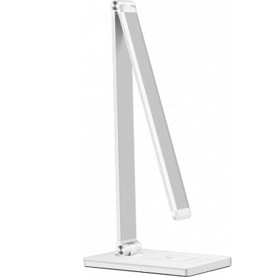 LED Desk Lamp, 5W, Wireless Charging, White Body, CCT Light — image 1