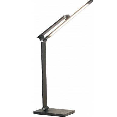 LED Desk Lamp, 7W, Wireless Charging, Black Body, CCT Light — image 1