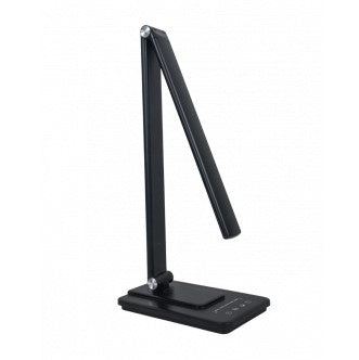 LED Desk Lamp, 8W, Rechargable, Black Body, CCT Light — image 1