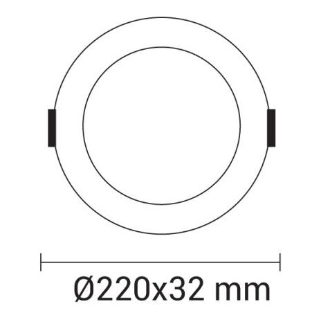 LED Slim Downlight, 20W, Dimmable, CCT 3000K-6000K — image 4