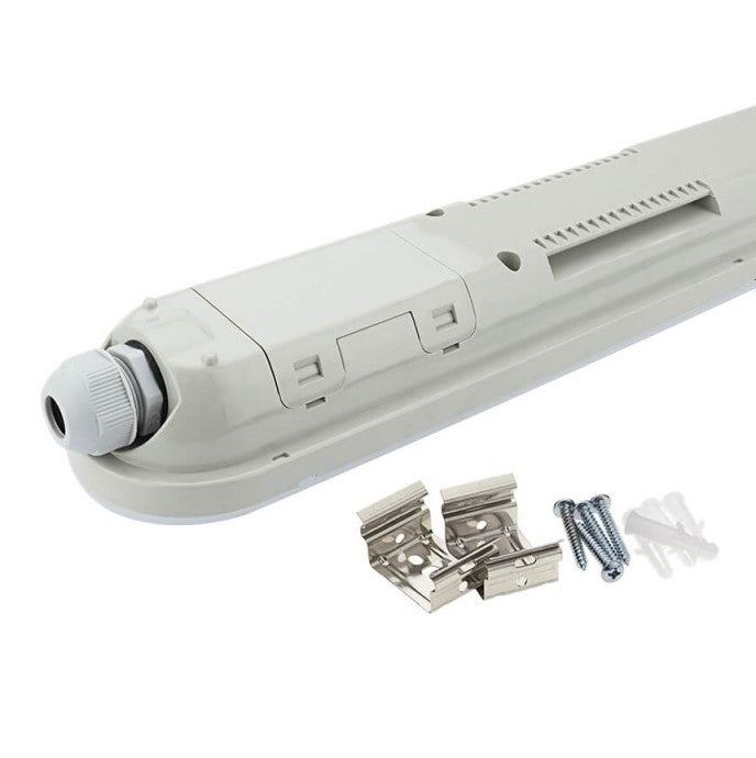 LED Waterproof Fixture, 40W, 120cm, PIR Sensor, Neutral Light — image 3