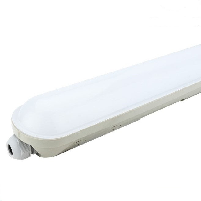LED Waterproof Fixture, 40W, 120cm, Linkable, Neutral Light — image 1