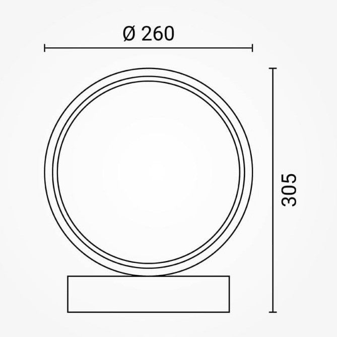 LED Interior Light, 7W, Sand Black, Warm Light — image 6