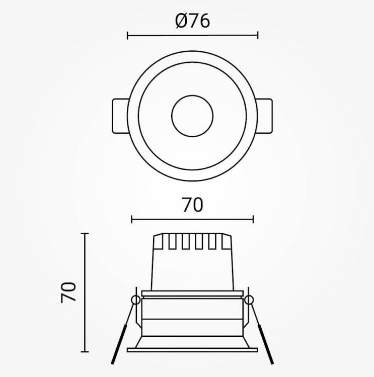 LED Fire-Rated Fixture, IP65, 10W, CCT — image 6