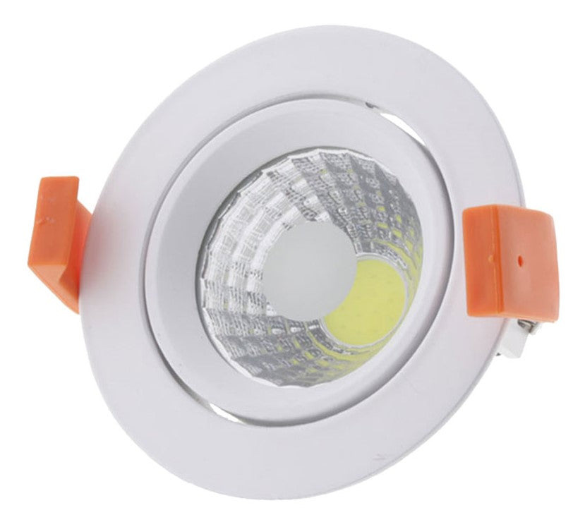 LED Downlight, Round, Rotatable, 60°, 8W, White Light — image 1
