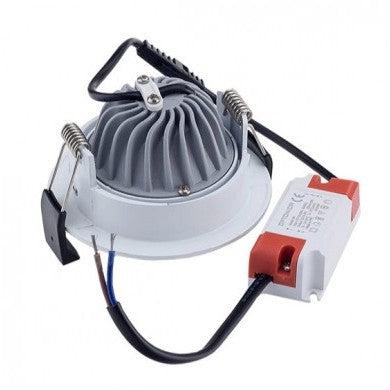 LED Downlight, Round, Rotatable, 60°, 8W, White Light — image 2