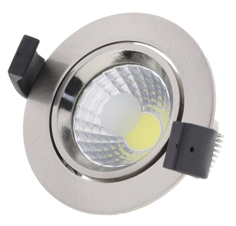 LED Downlight, Round, Rotatable, 8W, Neutral Light — image 1
