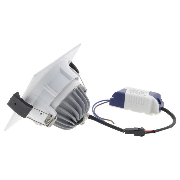 LED Downlight, Square, Build-In, 8W, Warm Light — image 2