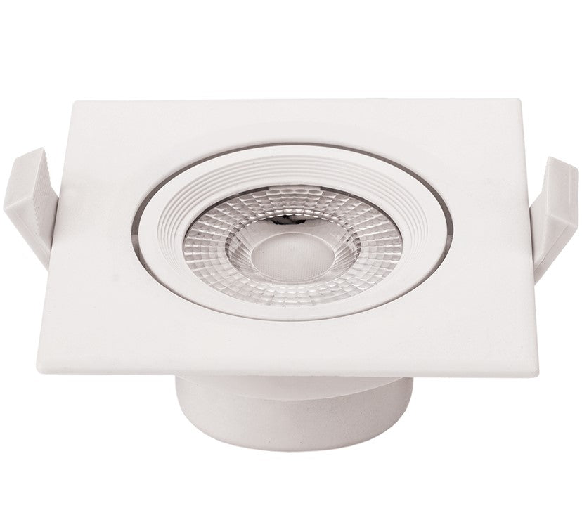LED Downlight, Square, Rotatable, 7W, White Light — image 1