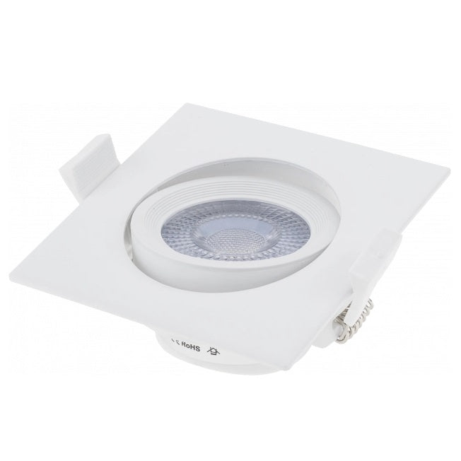 LED Downlight, Square, Rotatable, 7W, White Light — image 2