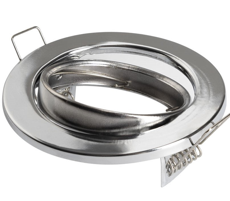 LED Ring, Round, Adjustable, Chrome — image 1
