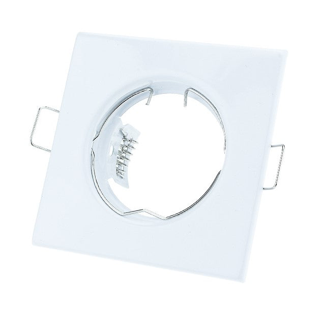 LED Ring, Square, Non-Adjustable, White, 2Pcs/Box — image 1