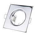 LED Ring, Square, Non-Adjustable, Chrome, 2Pcs/Box — image 1