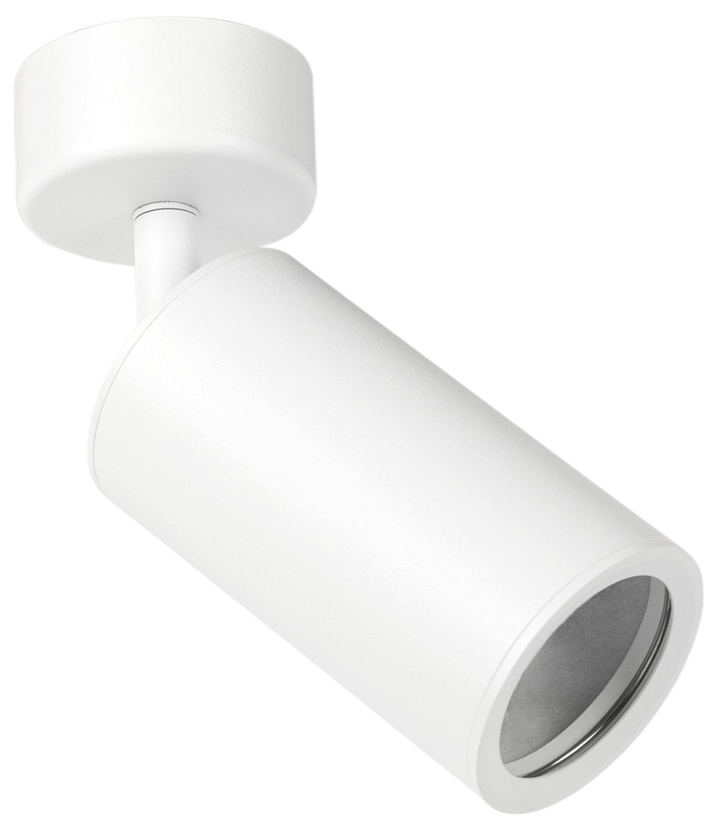 LED Spotlight Fixture, Single Head, White — image 1