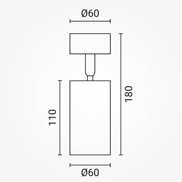 LED Spotlight Fixture, Single Head, Black — image 3