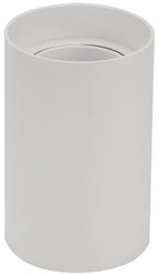 LED Spotlight Fixture, 10W, Round, Plastic, White — image 1