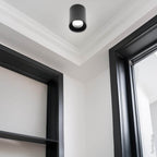 LED Spotlight Fixture, 10W, Round, Plastic, Black — image 4