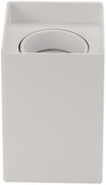 LED Spotlight Fixture, 10W, Square, Plastic, White — image 1