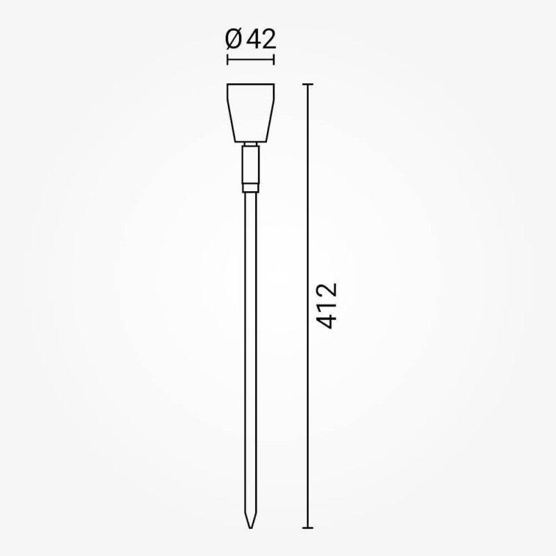 LED Spike Light, 1.3W, IK10, White Light — image 5