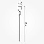 LED Spike Light, 1.3W, IK10, Warm Light — image 5