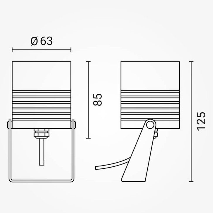 LED Spotlight, 7.5W, IK10, Neutral Light — image 4