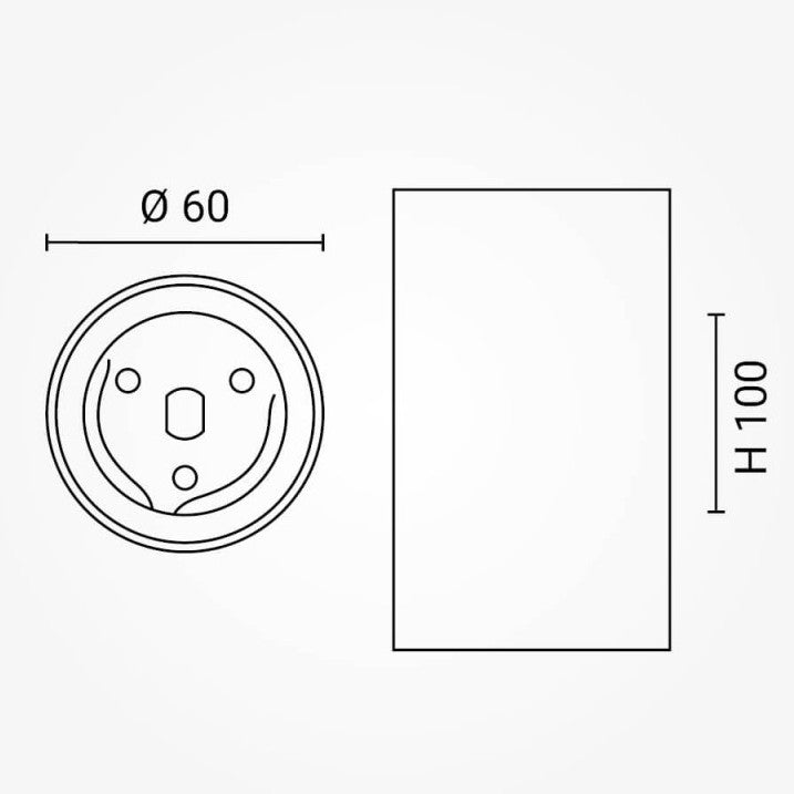 LED Spotlight Fixture, Aluminium, Black — image 4