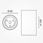 LED Spotlight Fixture, Aluminium, Black — image 4
