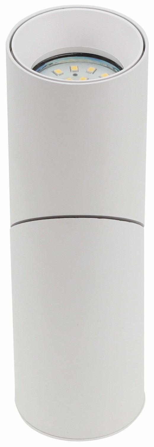 LED Spotlight Fixture, Aluminium, Adjustable, White — image 1