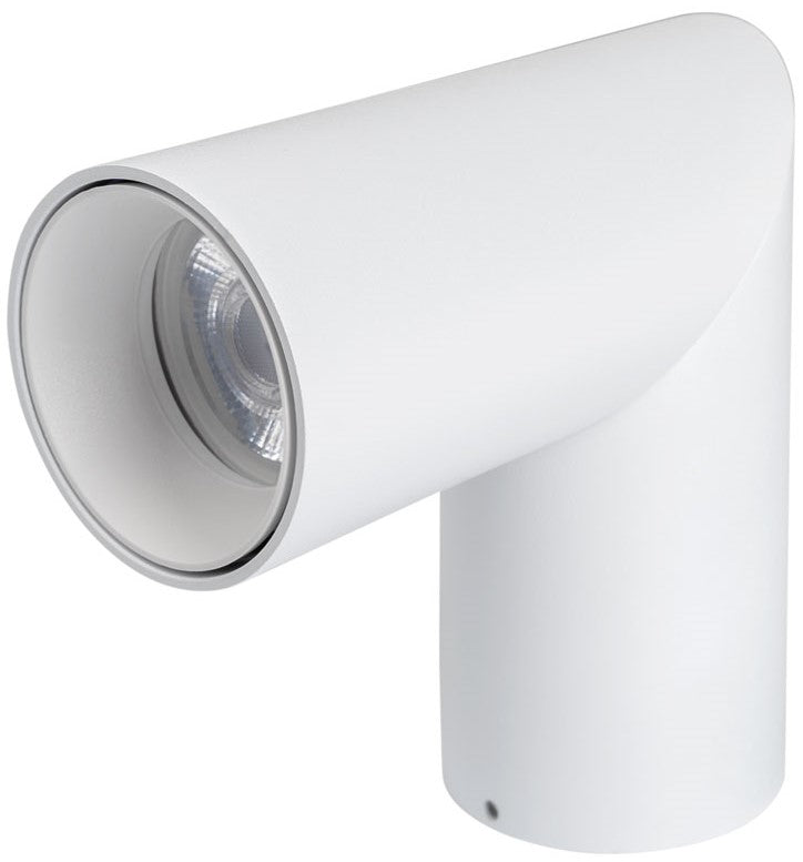 LED Spotlight Fixture, Aluminium, Adjustable, White — image 2