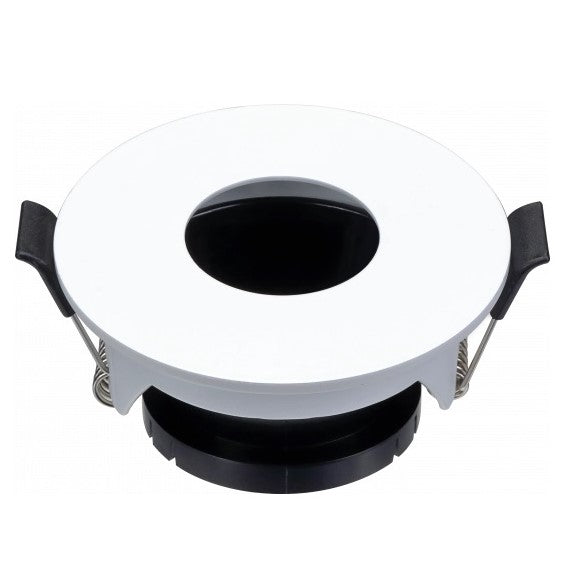 LED Spotlight Fixture, Round, White, Round — image 2