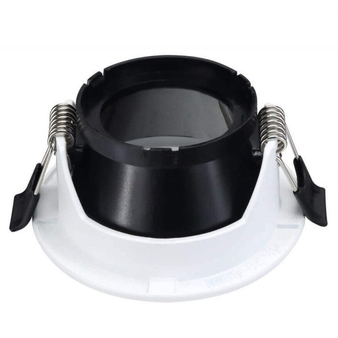 LED Spotlight Fixture, Round, White, Round — image 3