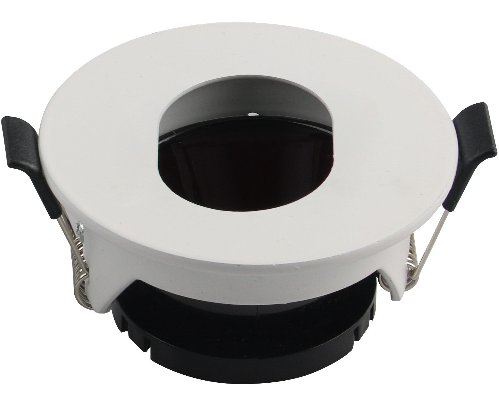 LED Spotlight Fixture, Round, White, Oval — image 1